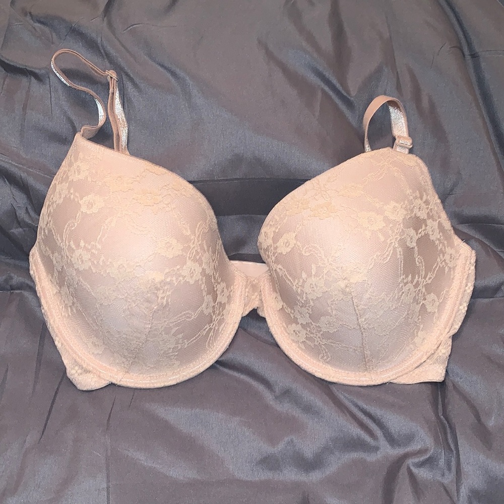 Nude lined perfect coverage VS bra